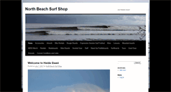 Desktop Screenshot of northbeachsurfshop.com